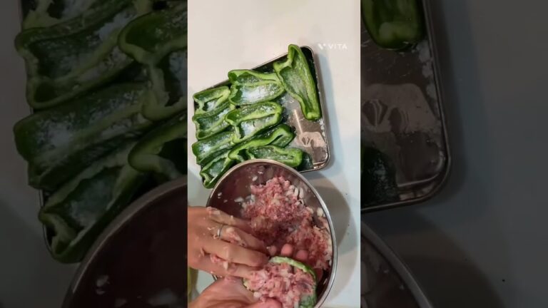 みんな大好き！ごはんが進む！ピーマンの肉詰め