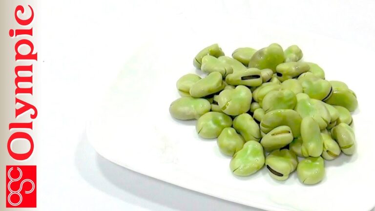 オリンピックの超簡単レシピ　ゆでそら豆の作り方　★ちょっとしたコツがあります