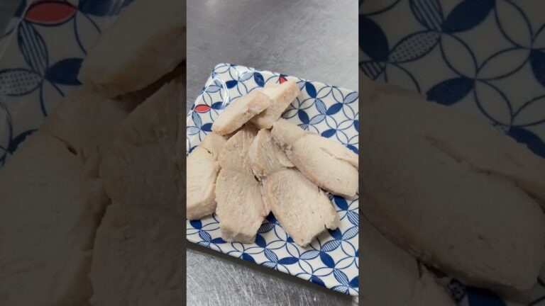 女将の材料4つ火を使わないサラダチキン Salad chicken