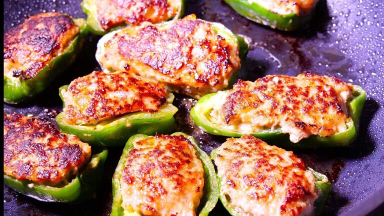 『ピーマン肉詰め』100人中95人が”これが一番すき”と答える至極レシピ