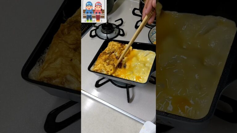 マジでこの【卵焼き】は旨いの確定！ご飯の上に乗せてもよし！最高のおかずが出来ちゃいます！