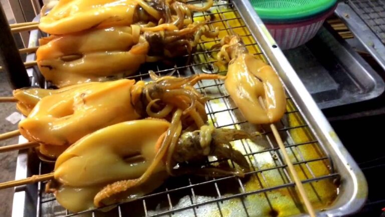 屋台探訪ー1  イカ焼き