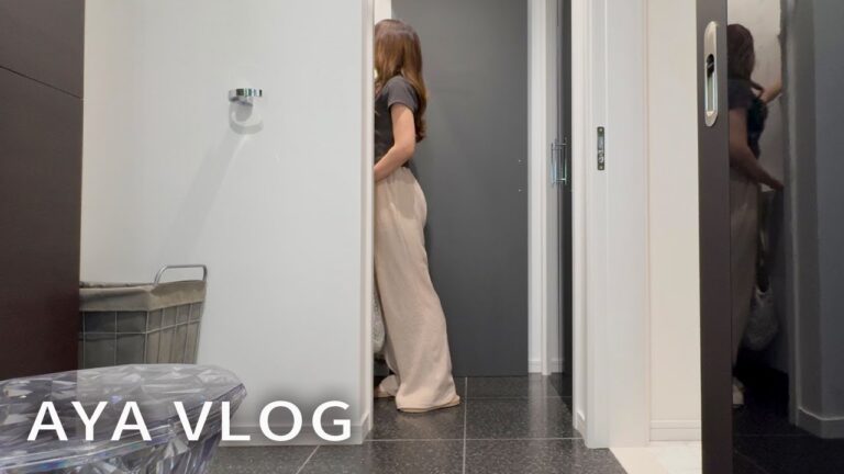 主婦vlog🌿新しいキッチングッズと便利グッズ、夏に向けた購入品🧊髪の巻き方｜朝夜ご飯とお弁当作り🍳子どもと猫との暮らし