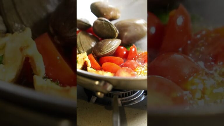 あさりで旨いパスタ #shorts #ボンゴレ