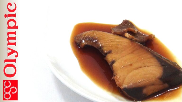 オリンピックの超簡単レシピ　ぶりの煮付けの作り方　★煮付けってこんな簡単にできるんだぁ！