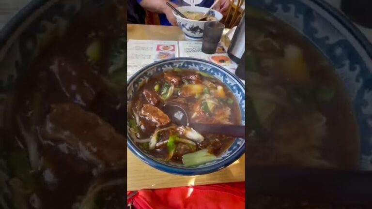 牛バラ煮込みそば @台湾点心総本舗 軒晟