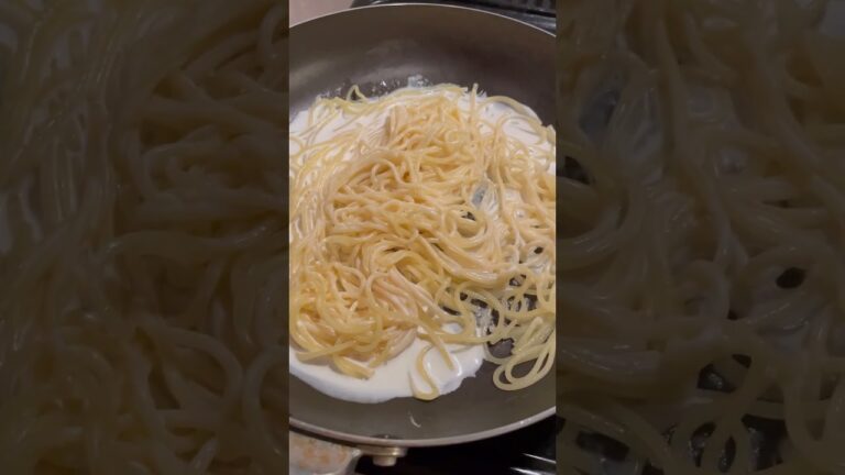 塩こんぶクリームパスタ　#簡単レシピ　#パスタ　#塩こんぶ　#生クリーム