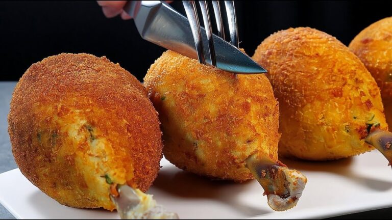 🔥😋  No one will guess how you made this! 💯 A quick and delicious chicken drumstick🍗 dinner!