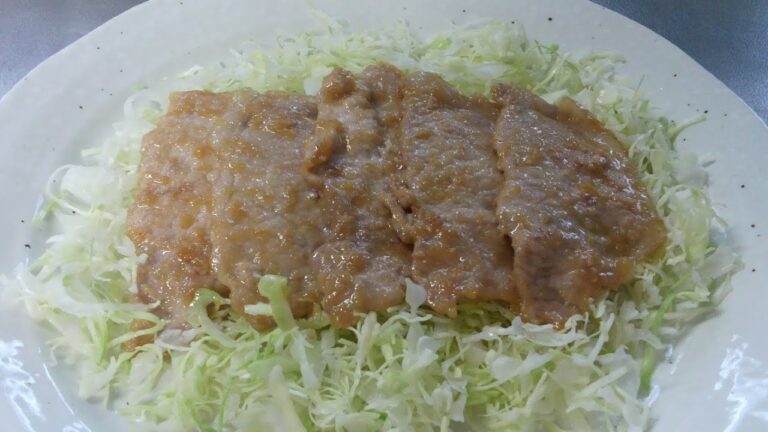 簡単 豚みそ生姜焼き