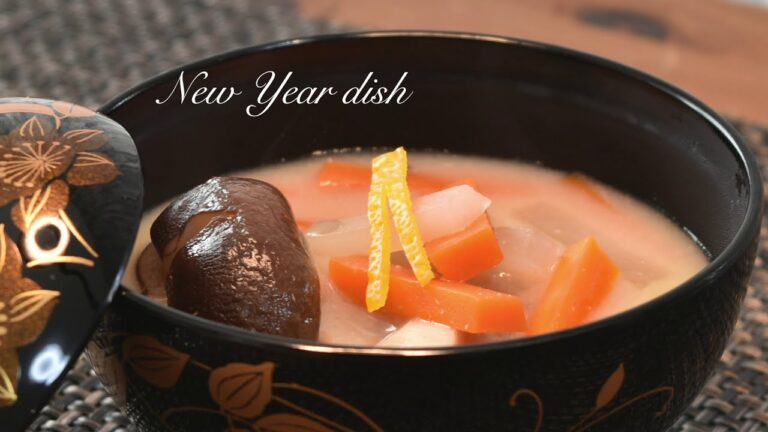 【香川のお正月】あんもち雑煮の作り方！