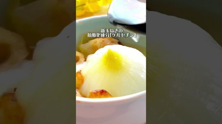 炊飯器で丸ごと【新玉ねぎスープ】#新玉ねぎ #時短レシピ #ズボラダイエット #管理栄養士 #炊飯器 #ちくわ #腸活 #shorts