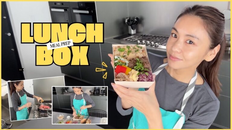 【お弁当レシピ】ある日の夫弁当。詰め方、作る作り置きレシピ、弁当グッズなどもご紹介♪