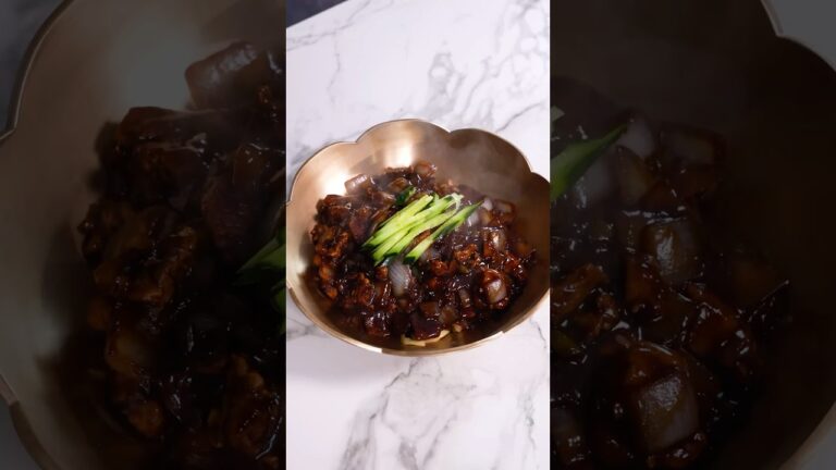 韓国人みんなが大好きな韓国式ジャージャー麺 | #麺料理 #レシピ #カンチャジャン