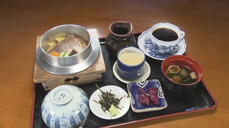 「鯛釜めし」で朝から贅沢に　枯山水を眺めながら和風モーニング【東海3県・モーニングにメ～ロメロ！】＃８３