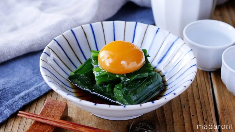 【ニラのおひたし】めんつゆで簡単！5分で完成♪｜macaroni（マカロニ）