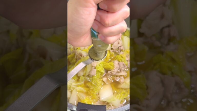 豚バラ白菜柚子胡椒スープ #幼児食 #パスタ #まいにちごはん #野菜嫌い #料理 #偏食 #簡単レシピ #ズボラ飯 #自炊