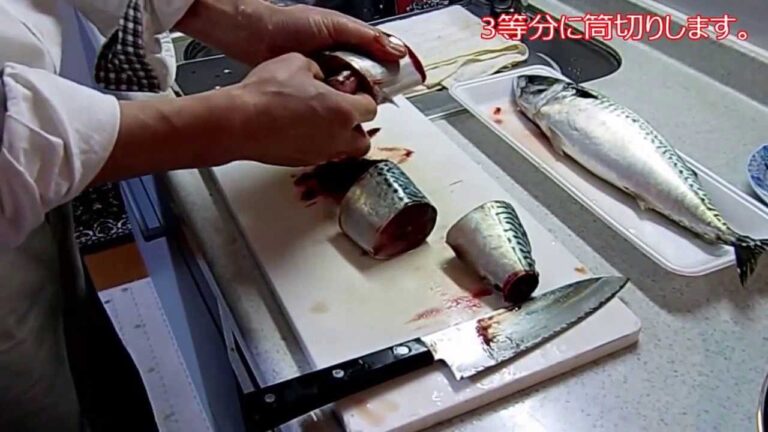 サバの味噌煮の作り方 一番人気！うまい　１　（サバの筒切り）
