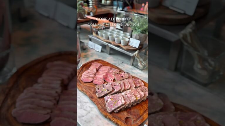 コンラッド東京　ブランチビュッフェ