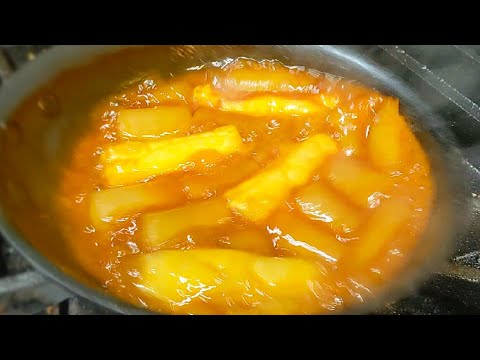 【バスり飯】ライスペーパー トッポギ 作り方！簡単もちもち旨すぎとSNSに話題のレシピ 作ってみた