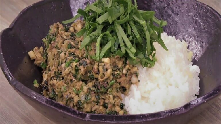 サバの和風キーマカレー