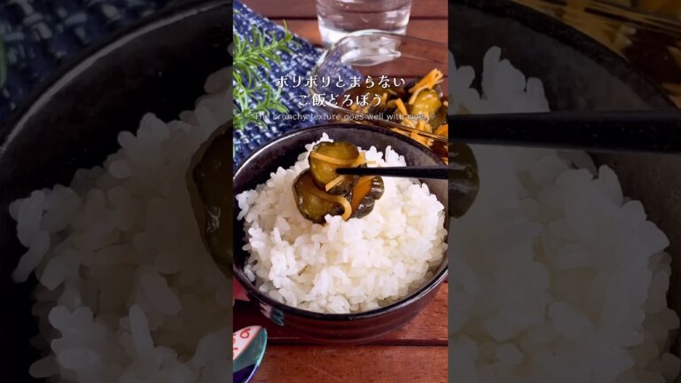 チンして漬けるだけ！「ポリポリキューちゃん漬け」#shorts #food #recipe #簡単料理 #簡単レシピ #料理 #レシピ