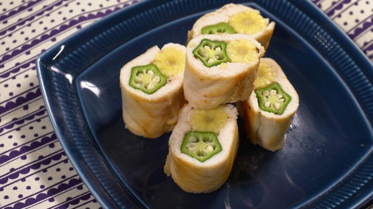 旬の食材でお弁当に彩りを！夏野菜ロール