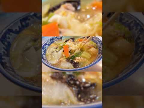 【野菜たっぷり！五目ラーメン（ショート版）】50秒で作り方の概要を解説！中華料理歴35年のプロ伝授！