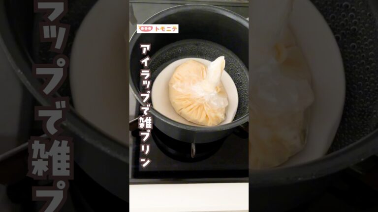 【SNSでバスった】アイラップでつくる雑プリン
