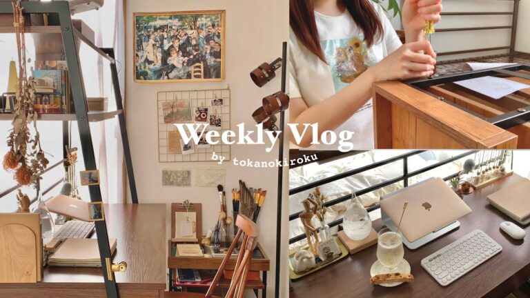 weekly vlog🗒 cleaning & room makeover🧹｜cooking, interior goods, home cafe,  Biscotti recipe etc.