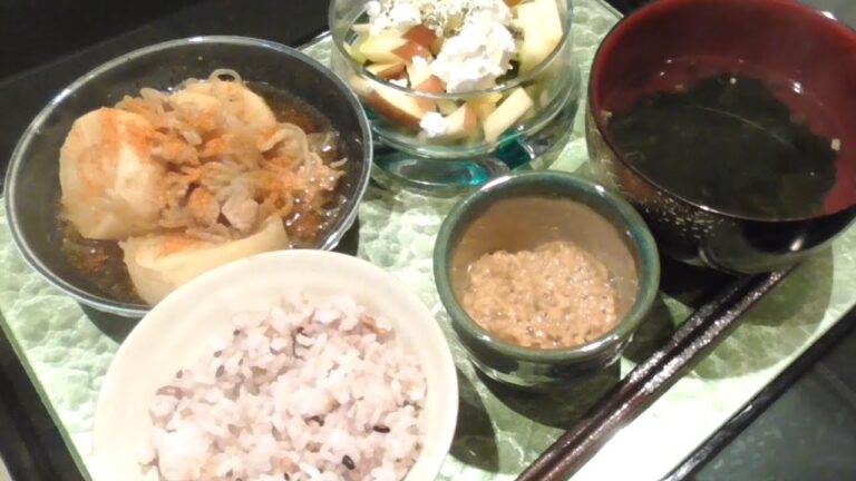 【一人暮らしの料理】味しみしみで美味しい豚バラ大根