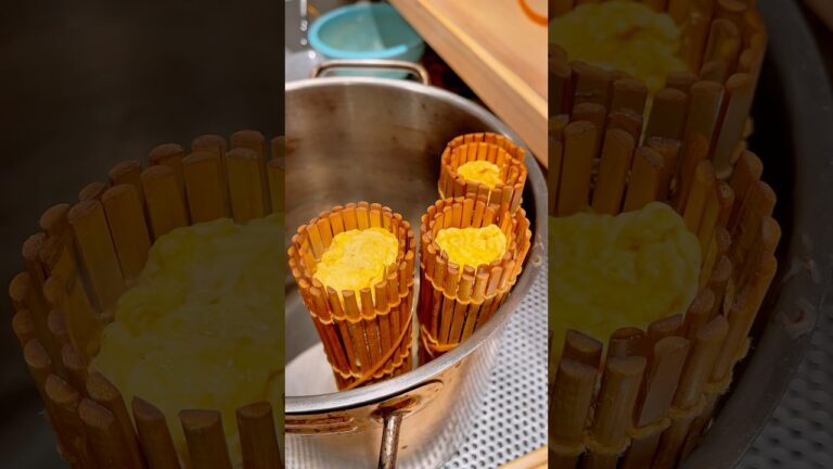 ある日の仕込み風景（日本料理店の卵焼き）