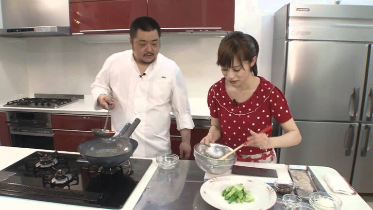 白身魚と春野菜の香港風湯引き(2013年5月22日放送)