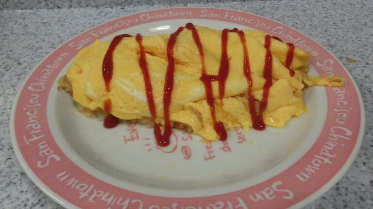 簡単カレーオムレツ
