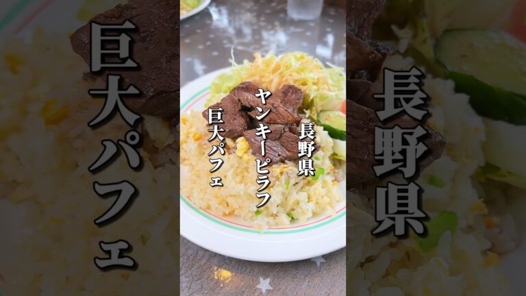 名物ヤンキーピラフ＆550円の巨大パフェ #長野グルメ #信州グルメ #長野県 #長野観光 #長野旅行 #信州 #長野 #上田市 #ソウルフード