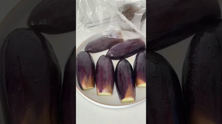 レンジとトースターで簡単に「茄子の味噌チー焼き」【おうちごはんの1分レシピ動画】レンチンレシピ｜#shorts