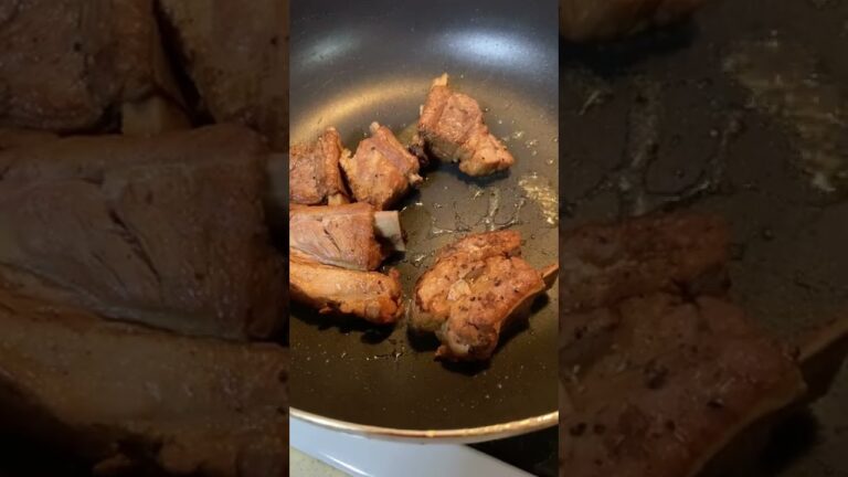 スペアリブのコーラ煮 可樂排骨 Cola spareribs