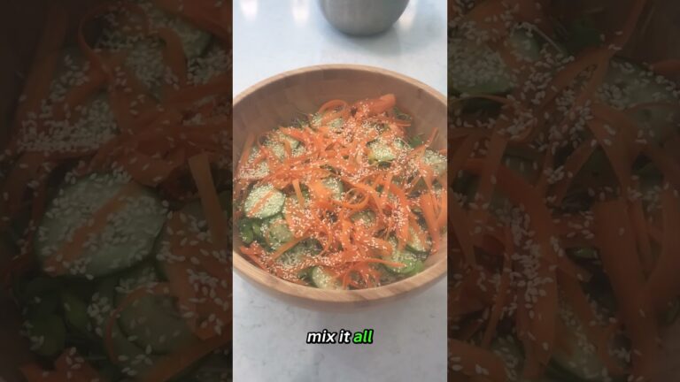 Microgreen Salad Magic 🥗 | Fresh, Crunchy, & Full of Flavor!