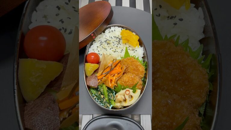 【お弁当】【甘辛チキン弁当🍱】#42