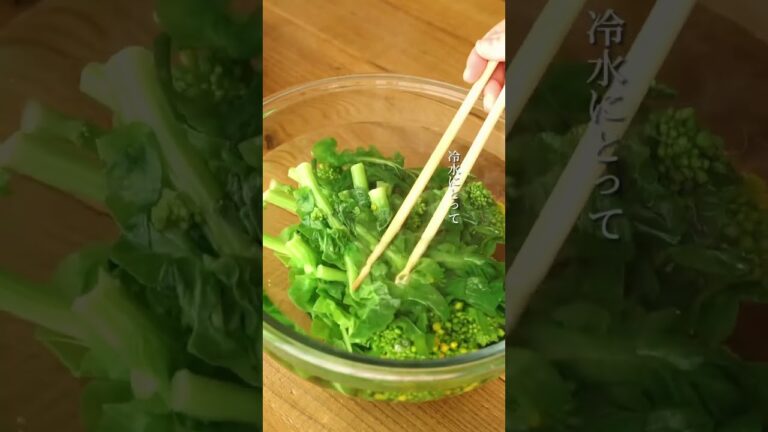 「菜の花のマヨマスタードサンド」この季節の贅沢♪ #麹 #麹レシピ #腸活レシピ #野菜レシピ #shortrecipe