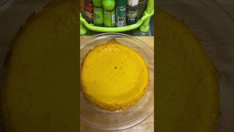 かぼちゃチーズケーキ。