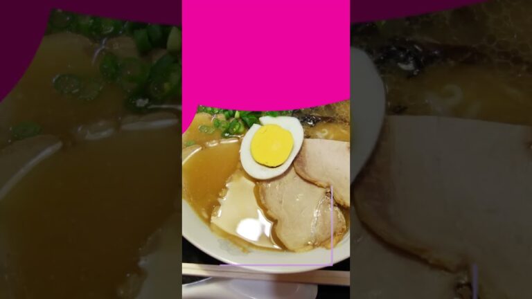 蕎麦屋で人気のラーメン＆字義通りの皿うどん♪＠そば処 まさや #shorts