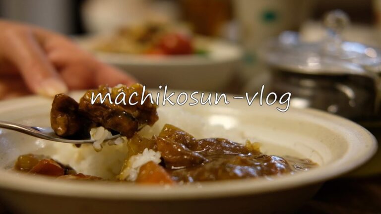 【暮らしvlog】サバ缶カレー / 低コストで高血圧改善レシピ / 亜麻仁油 / 無塩トマトジュース / mackerel curry / Reduce High blood pressure