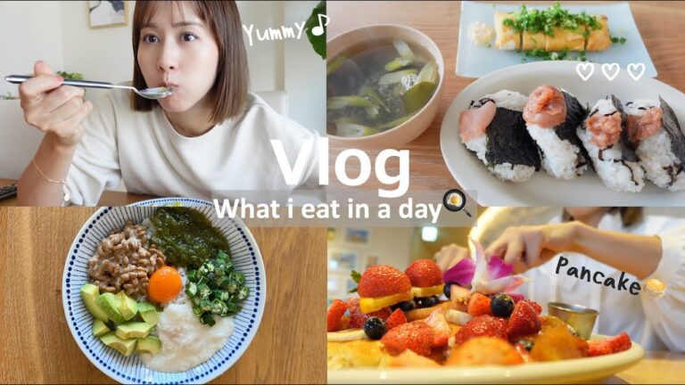 SUB)【Vlog】好きな物食べて自分を甘やかして🥞健康的な食事で調整した２日間🍳【劇団四季・パンケーキ・掃除・ジム】