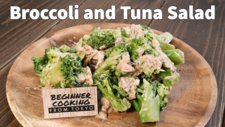 ブロッコリーレシピ☆ブロッコリーとツナの簡単サラダ☆Easy Broccoli and Tuna Salad