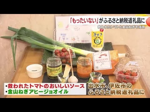 「もったいない」　出荷できないミニトマトや金山ねぎから生まれた商品　ふるさと納税の返礼品に【鹿児島】 (25/06/17 18:52)