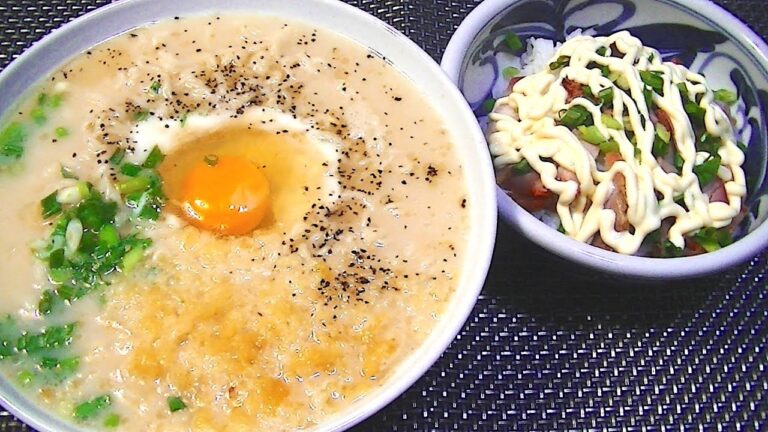 【一人deごはん】Let’s eat！九州豚骨ラーメン「うまかっちゃん」＆「マヨがけ焼き豚飯」