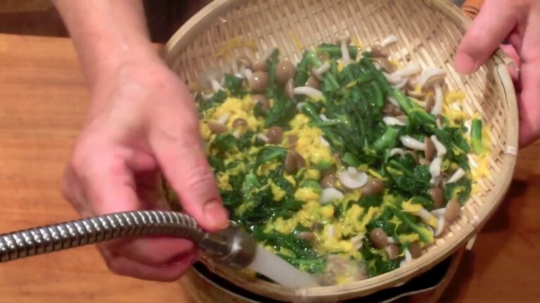 《秋野菜 三種のお浸し》・・・・大和の 和の料理《お浸し》