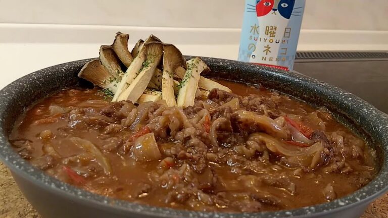 【ビールに合うおつまみ】お手軽♪ハッシュドビーフを作りました。Hashed Beef