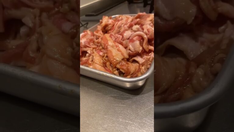 【豚プルコギ】即席プルコギのタレ作れます！豚肉は栄養豊富#たんぱく質 #晩ごはん　#豚プルコギ　#お肉料理　#豚肉レシピ　 #治癒