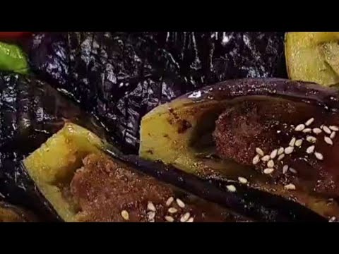 【なすの肉詰め】ごはんが進むおかず